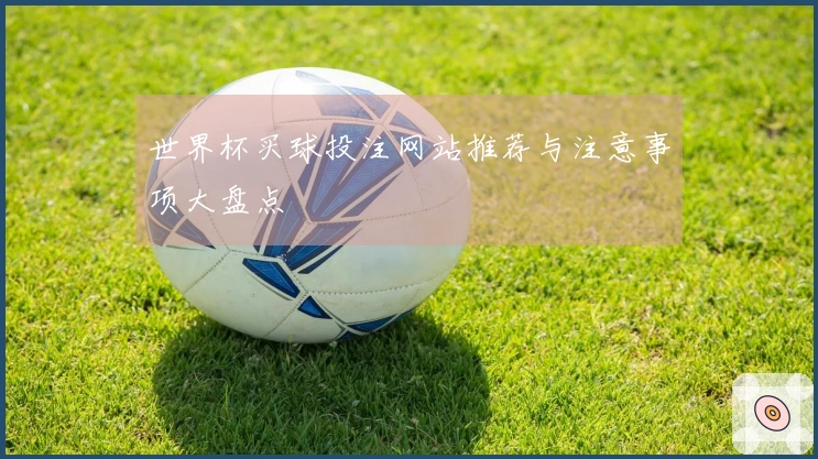 世界杯买球投注网站推荐与注意事项大盘点